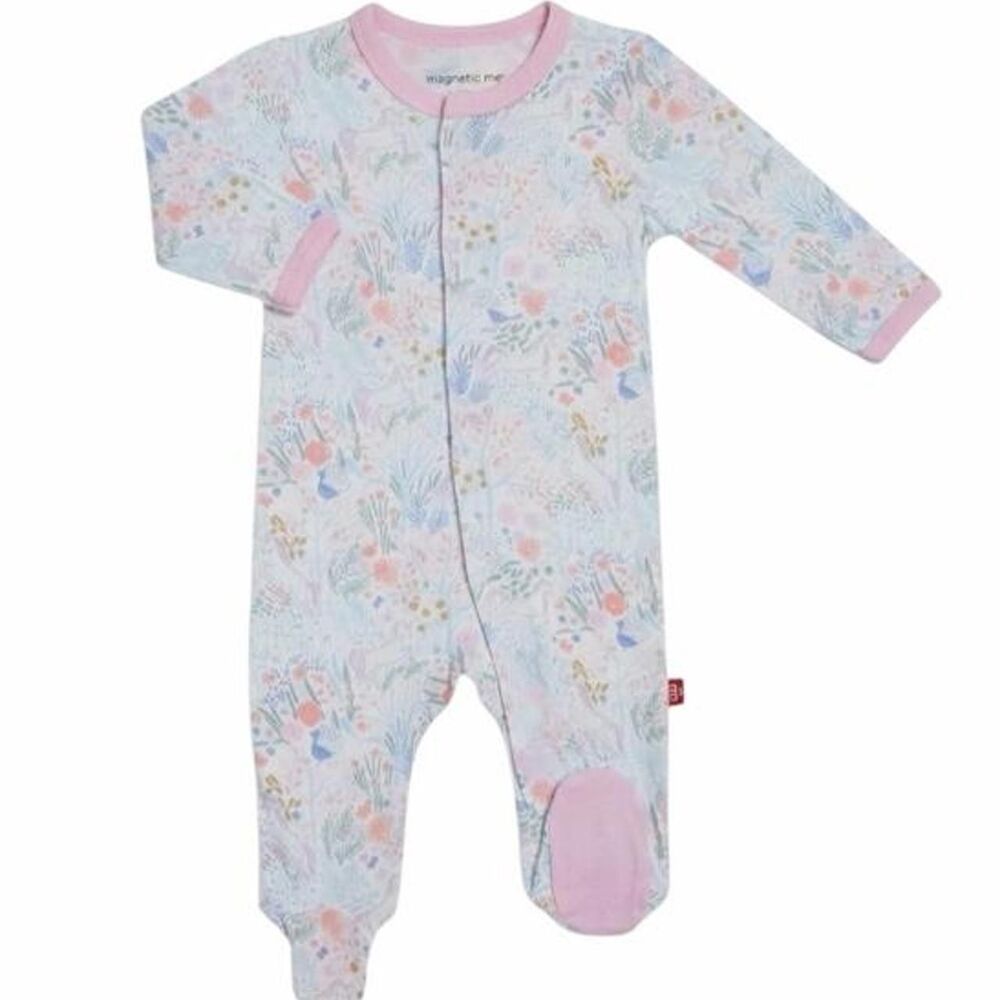 Magnetic Me Pixie Pink Ruffle Magnetic Footie